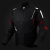 Kurtka Rebelhorn Hiker IV Black/Dark Grey/Red