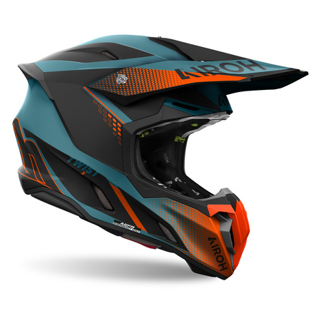 Kask motocyklowy Airoh Twist 3 Shard Orange Matt