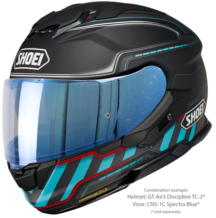 Szybka Shoei (CNS-1C) do kasku GT-Air 3 Spectra Blue