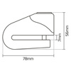 Blokada tarczy hamulcowej OXFORD Quartz XD10 LK209