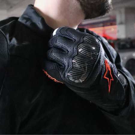 Rękawice Alpinestars SMX-1 Air v2 fluo