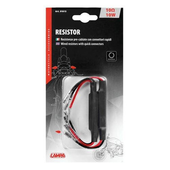 LAMPA Rezystory przewodowe z szybkozłączkami 2 szt. 12V/10OHM/10W