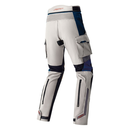 Spodnie motocyklowe RST Pro Series Adventure D3O - Silver Blue