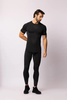 Koszulka termoaktywna z krótkim rękawem Spaio Breeze Black/Grey