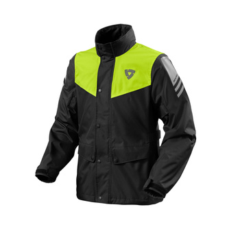 Kurtka przeciwdeszczowa Rev'it! Nitric 4 H2O Black-Yellow Neon