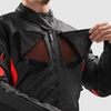 Kurtka Rebelhorn Hiker IV Black/Dark Grey/Red