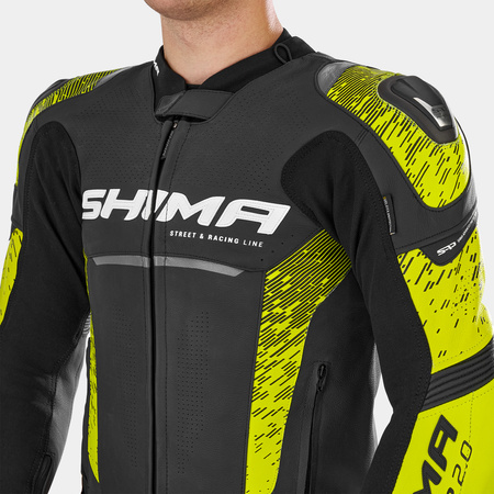 Kurtka Shima STR 2.0 Black Fluo
