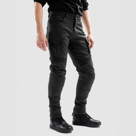 Spodnie Ozone Faster Tapered Fit Black