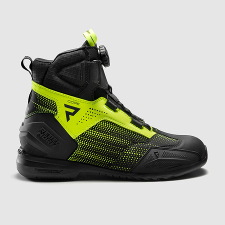Buty motocyklowe Rebelhorn Core Black/Fluo Yellow