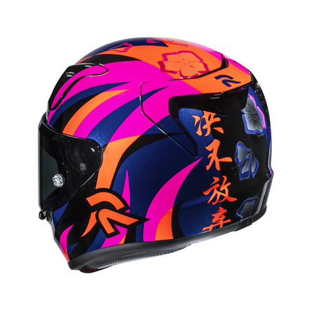 Kask motocyklowy HJC RPHA12 Dirano Orange/Pink
