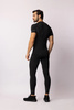 Koszulka termoaktywna z krótkim rękawem Spaio Breeze Black/Grey