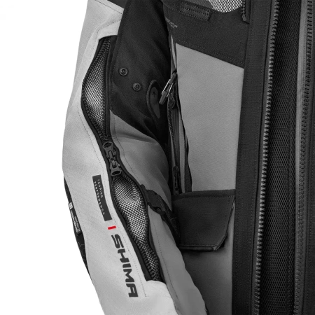 Kurtka motocyklowa Shima Tracker Light Grey