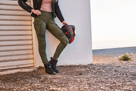 Spodnie motocyklowe Shima Giro 2.0 Lady Khaki