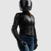 Skórzana kurtka motocyklowa Rebelhorn Diva ST Black