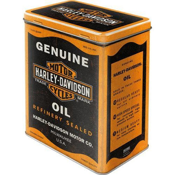 Puszka blaszana L Harley-Davidson Oil