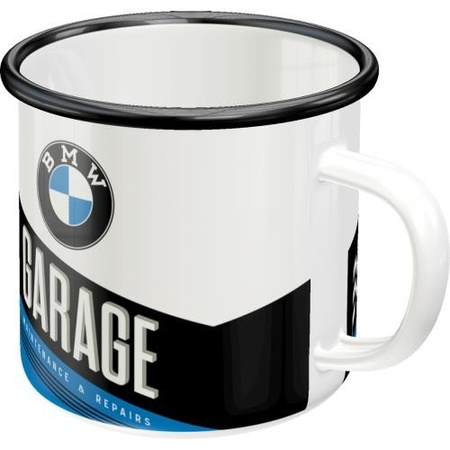 Emaliowany kubek BMW Garage