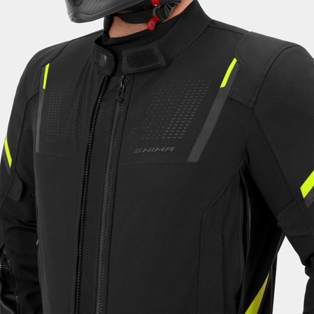 Kurtka motocyklowa Shima Rush 3.0 G2 Black/Fluo