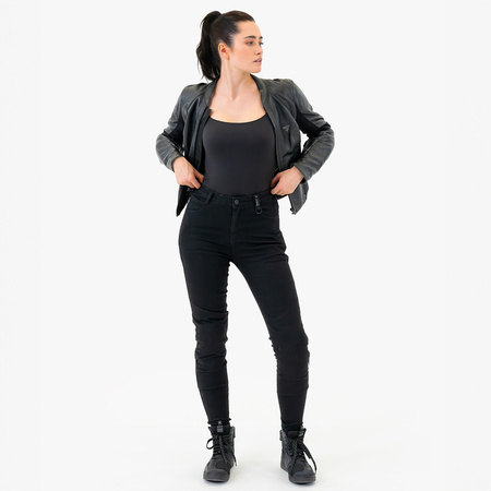 Jeansy motocyklowe Shima Flexx Lady Black