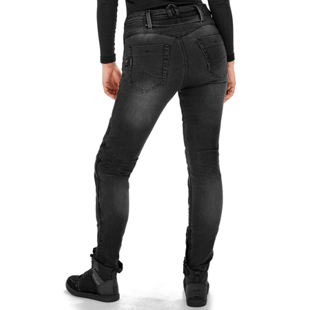 Jeansy motocyklowe Shima Zenith Lady Black