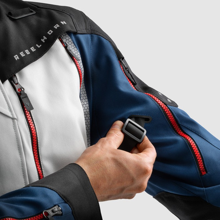 Kurtka Rebelhorn Hardy 3.0 Blue/Grey/Red