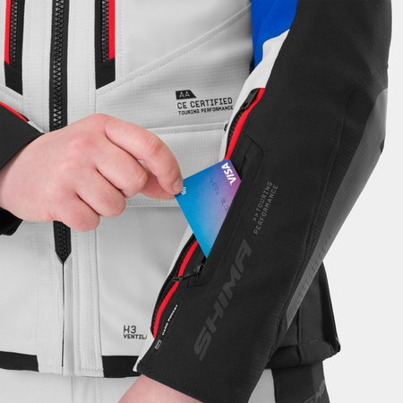 Kurtka motocyklowa Shima Dune 2.0 G2 Grey/Blue