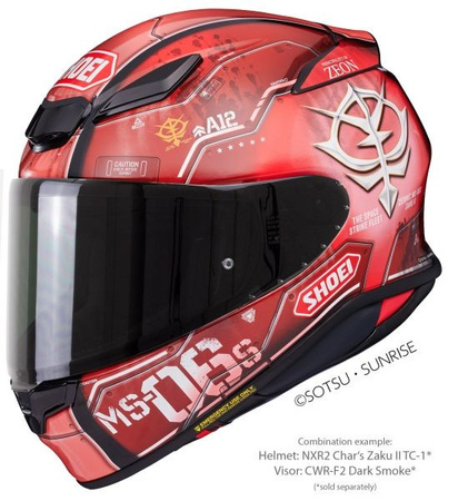 Kask Shoei NXR 2 Char's Zaku II TC-1