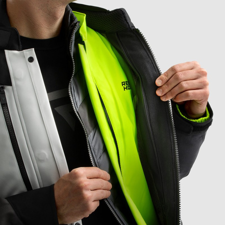 Kurtka Rebelhorn Hardy 3.0 Black/Grey/Fluo Yellow