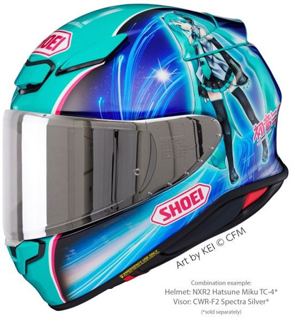 Kask Shoei NXR 2 Hatsune Miku TC-4