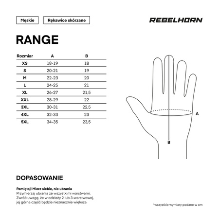 Rękawice Rebelhorn Range Black