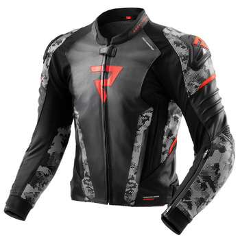 Kurtka Rebelhorn Veloce Camo Black/Grey/Fluo Red
