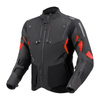 Kurtka Rebelhorn Hiker IV Black/Dark Grey/Red
