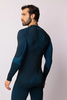 Koszulka termoaktywna z długim rękawem Spaio Breeze Black/Blue