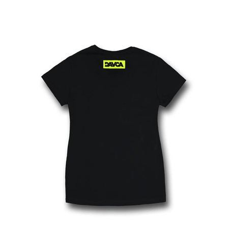 T-shirt damski DAVCA Fluo Logo