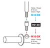 LAMPA adapter lusterka M10 DX-M10 DX