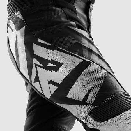 Spodnie motocyklowe Rebelhorn Inferno Black White