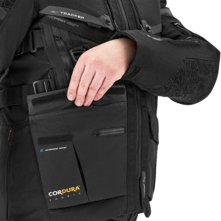 Kurtka motocyklowa Shima Tracker Black
