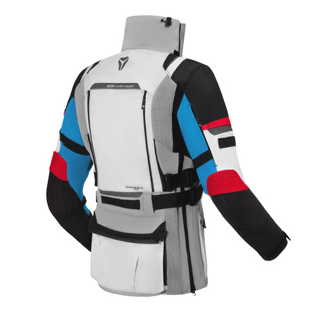 Kurtka motocyklowa Seca Arrakis 3 Lady Grey/Blue/Red