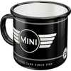 Emaliowany Kubek Mini Logo Black