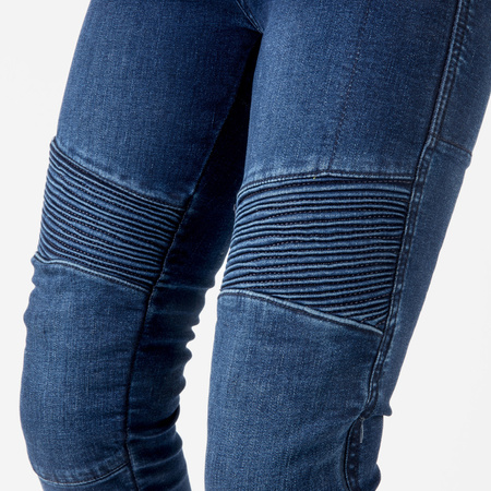 Jeansy motocyklowe Ozone Agness II Lady Blue