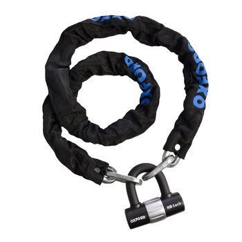 Łańcuch OXFORD Heavy Duty z kłódką dł. 1,5m (10mm)