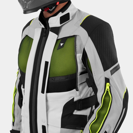 Kurtka motocyklowa Shima Hero 3.0 G2 Grey/Fluo