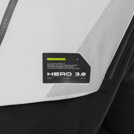 Spodnie motocyklowe Shima Hero 3.0 G2 Grey/Fluo