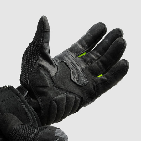 Rękawice Rebelhorn Core Black Grey Fluo Yellow