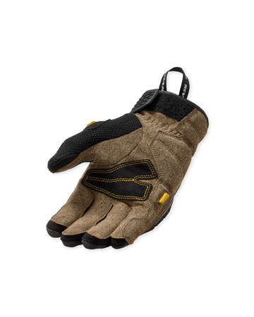 Rękawice Rev'it! Mangrove 2 Black-Ocher Yellow