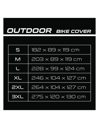 Pokrowiec motocyklowy Seca Outdoor rozm. 2XL