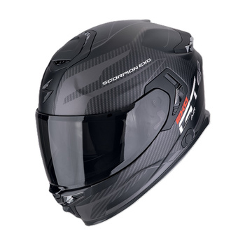 Kask Scorpion Exo-Gt Sp Air Flex Matt Black-Silver