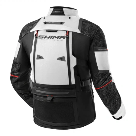 Kurtka motocyklowa Shima Tracker Light Grey