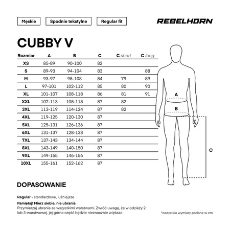 Spodnie motocyklowe Rebelhorn Cubby V Black
