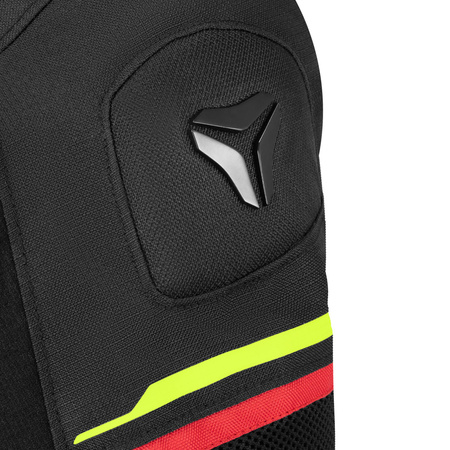 Kurtka motocyklowa Seca Airflow 3 Black/Red/Fluo Yellow