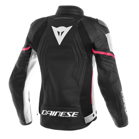 Kurtka Dainese Racing 3 Lady czarny/biały/fuksja